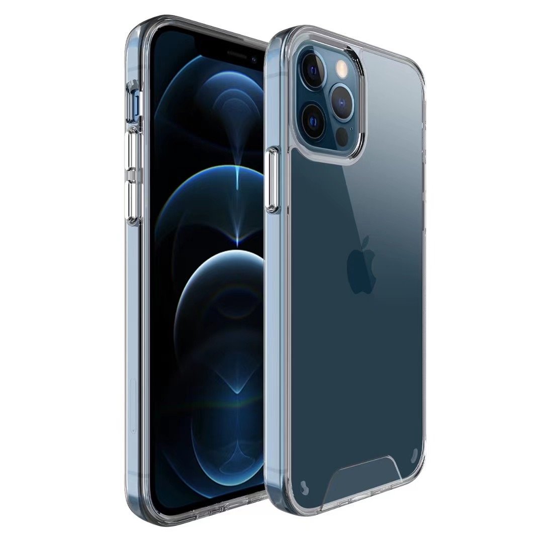 Crystal Clear 360 Protection Back Case For iPhone 11&12 Series
