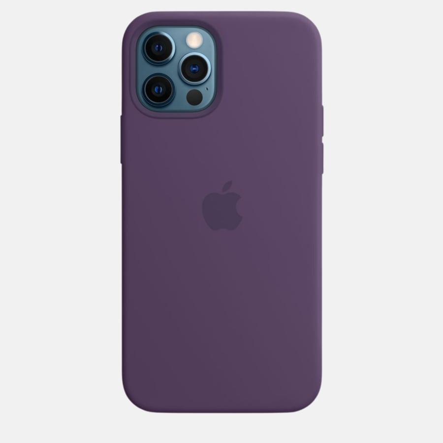Original Silicone Case Supported With Magsafe For iPhone 12 Series