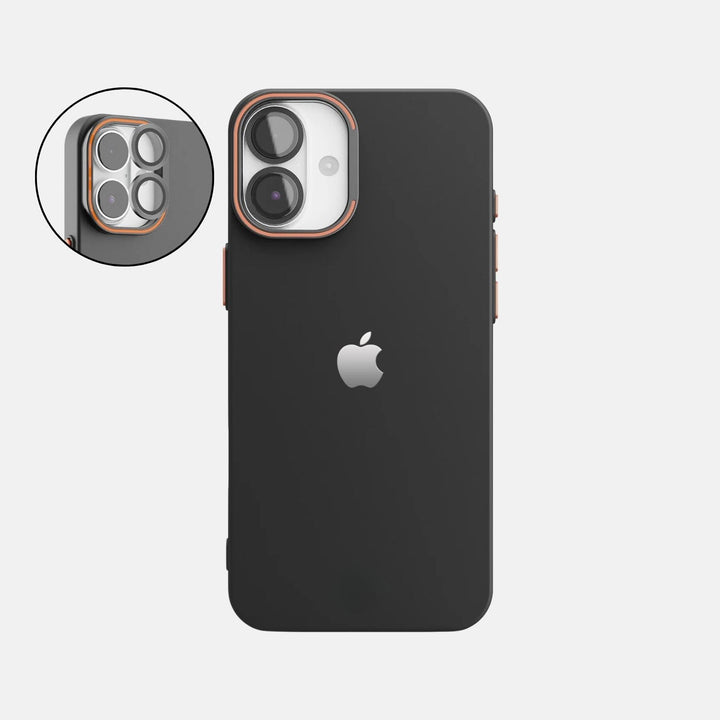 iPhone 16 Luxury Frosted Case With Camera Protection