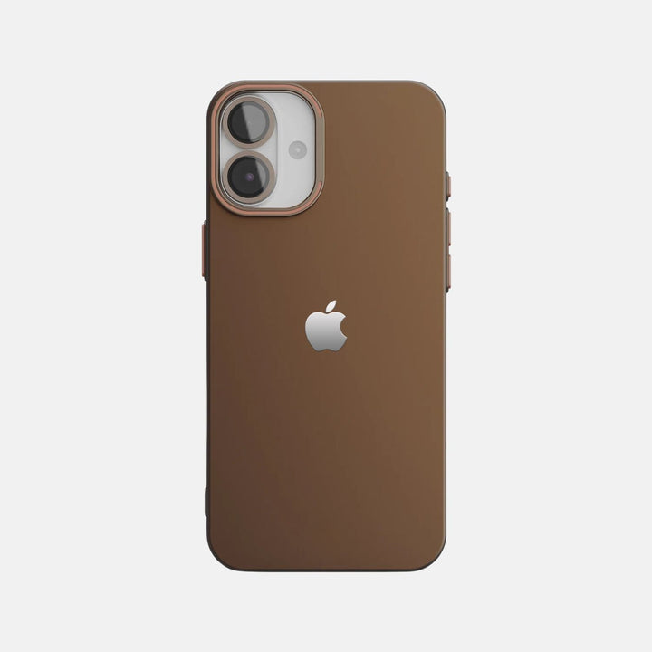 iPhone 16 Luxury Frosted Case With Camera Protection