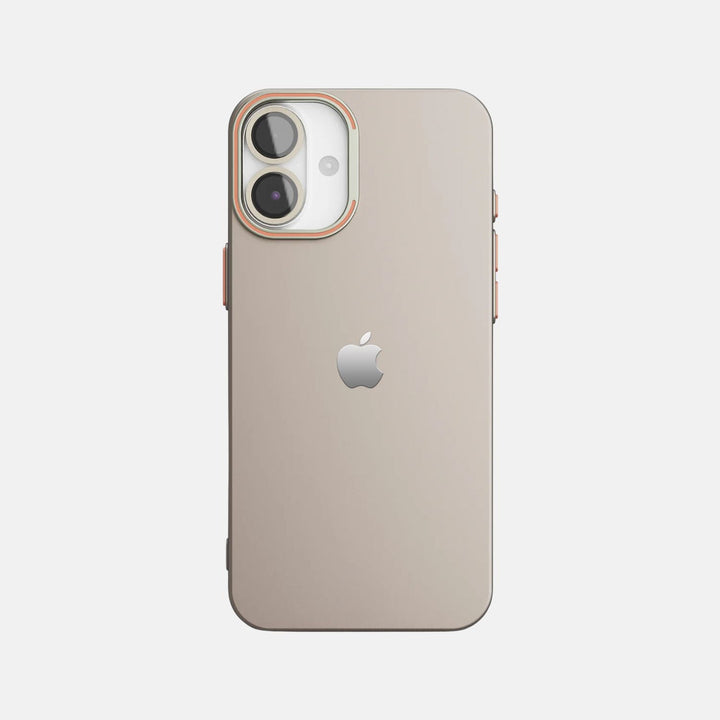 iPhone 16 Luxury Frosted Case With Camera Protection
