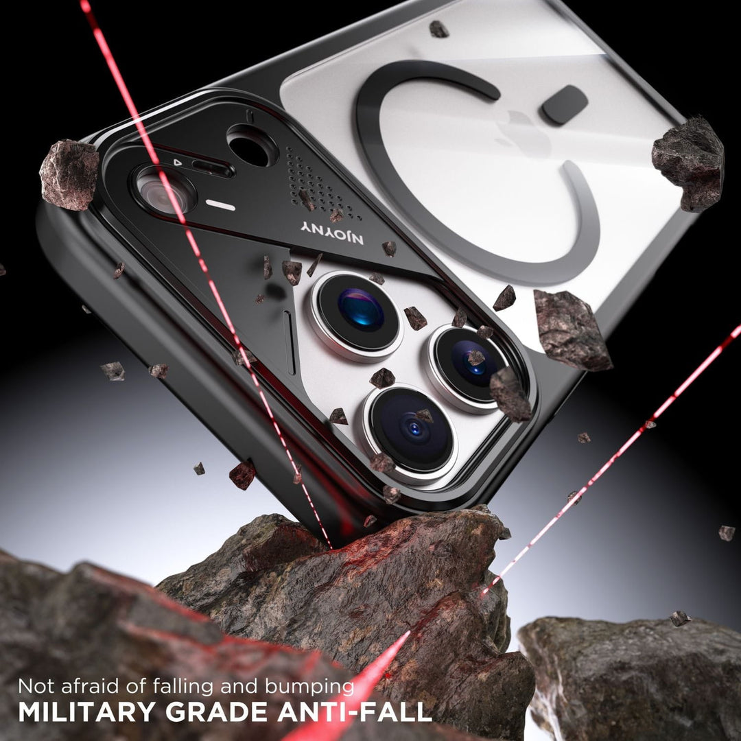iPhone 17 ProMax Light Armor Case With Uniquely-Shaped Camera Frame