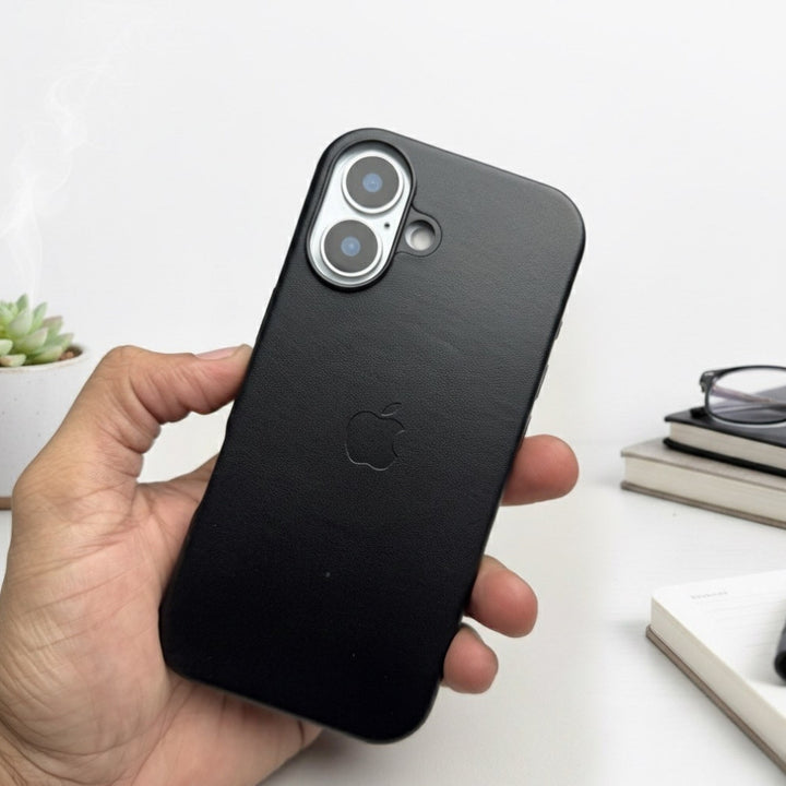 iPhone 16 Back Cover / OG Masgafe Leather Case