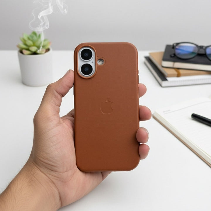 iPhone 16 Back Cover / OG Masgafe Leather Case