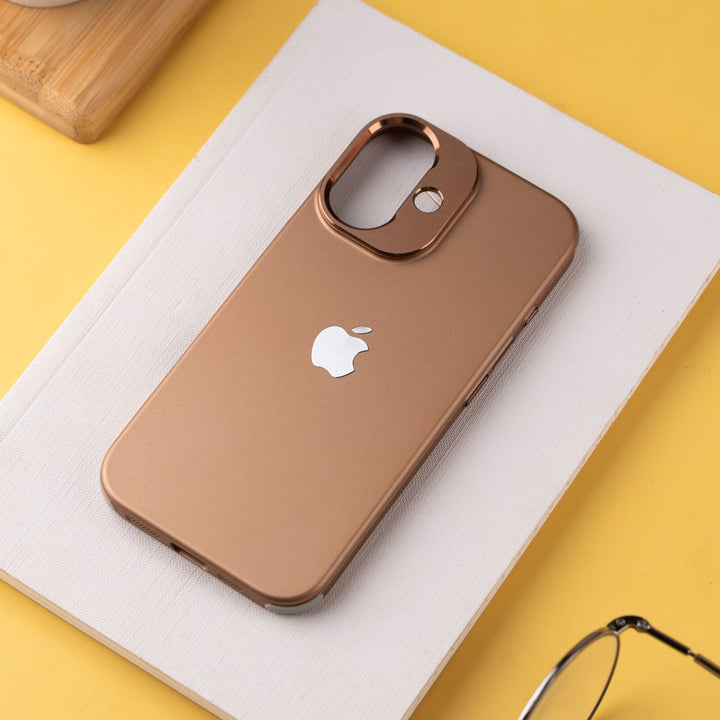 iPhone 16 Luxury Frosted Case, Full Cover Protection