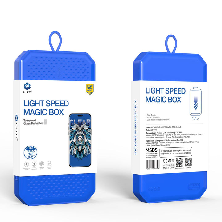 Lito Magic Box Scree Protector For iPhone 16&17 Series Pack of 2