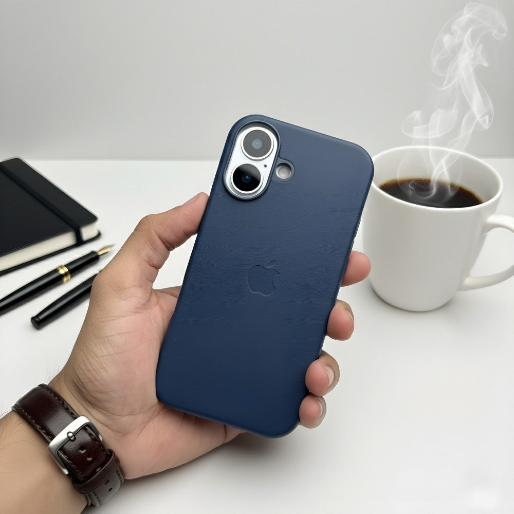 iPhone 16 Back Cover / OG Masgafe Leather Case