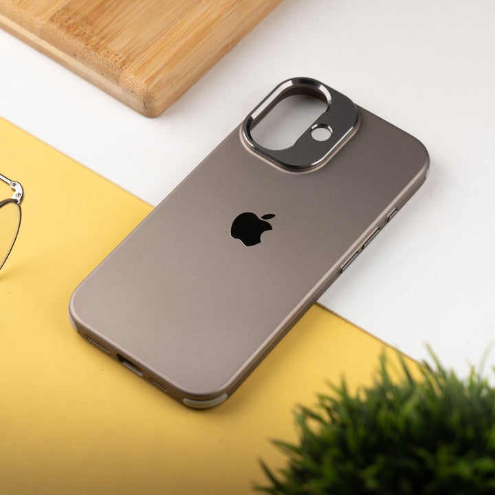 iPhone 16 Luxury Frosted Case, Full Cover Protection
