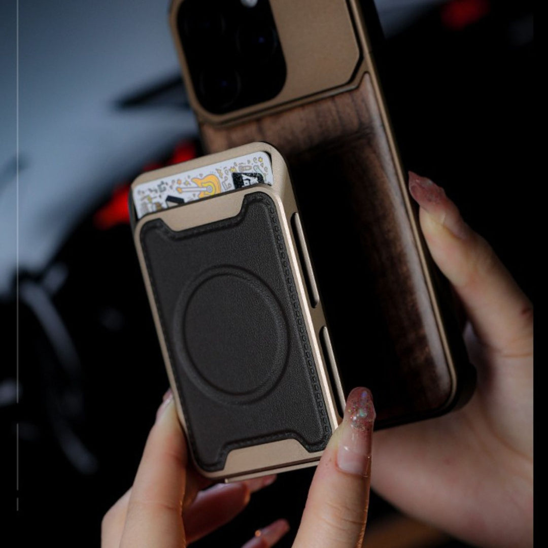 Titanium Magnetic Magsafe Card Holder