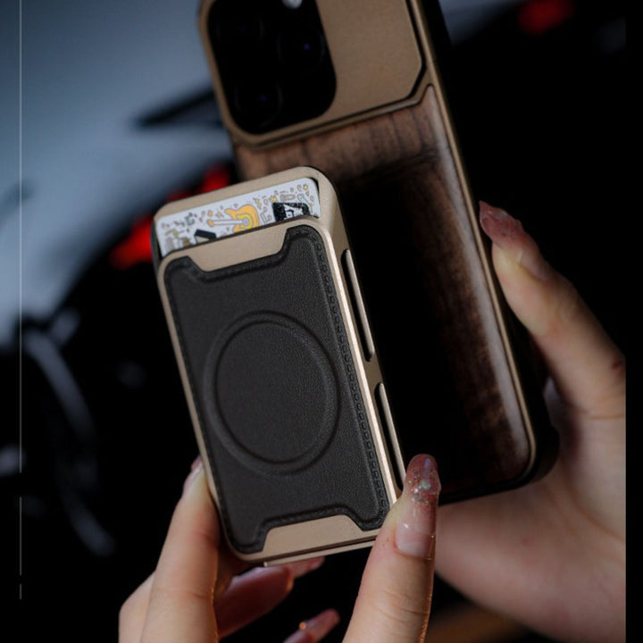 Titanium Magnetic Magsafe Card Holder