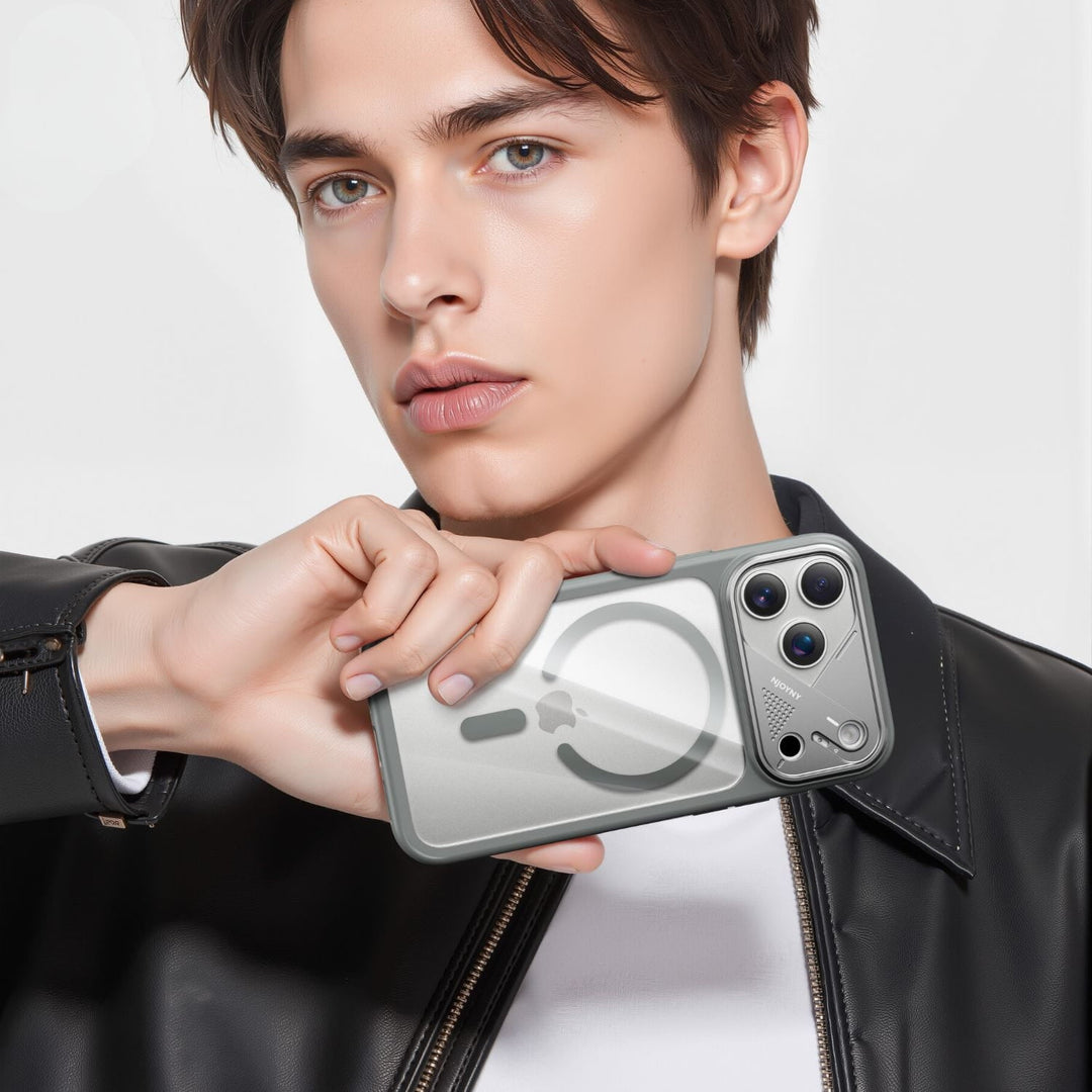 iPhone 17 ProMax Light Armor Case With Uniquely-Shaped Camera Frame