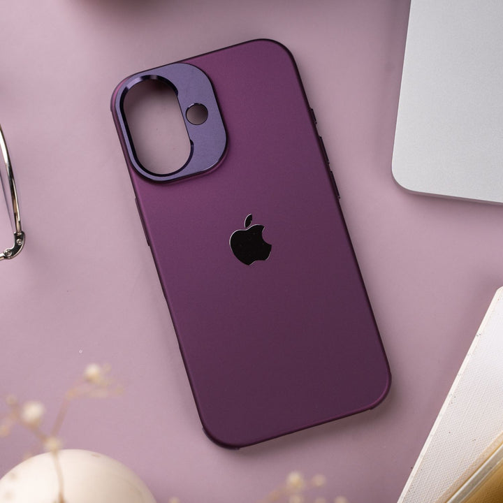 iPhone 16 Luxury Frosted Case, Full Cover Protection