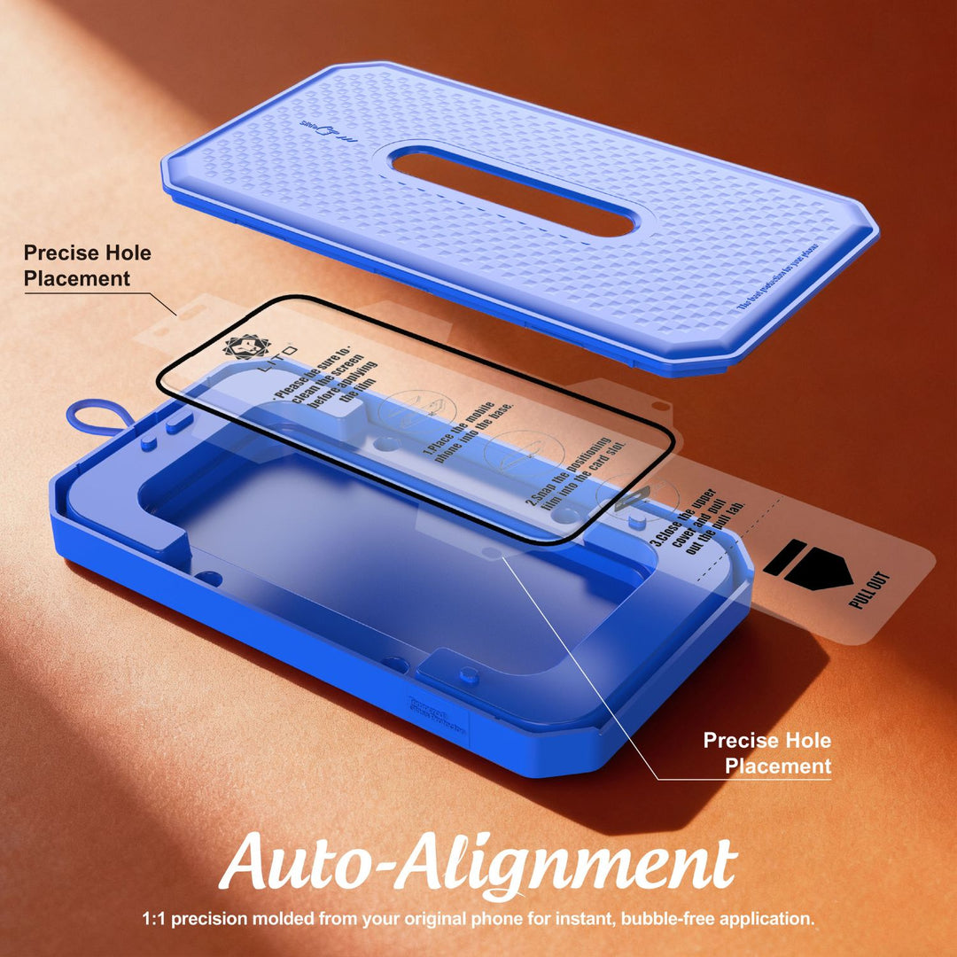 Lito Magic Box Scree Protector For iPhone 16&17 Series Pack of 2