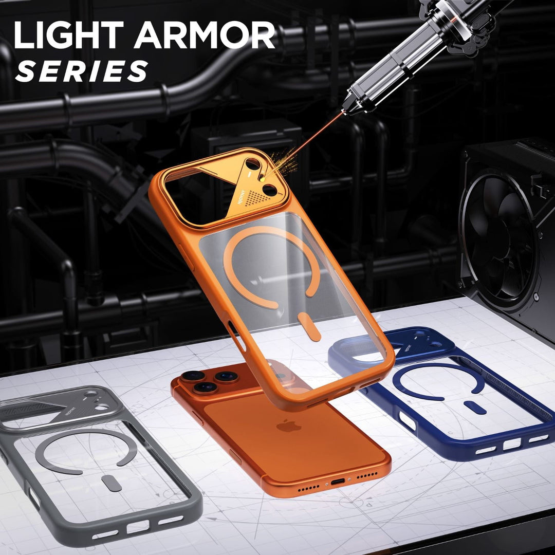 iPhone 17 Pro Light Armor Case With Uniquely-Shaped Camera Frame