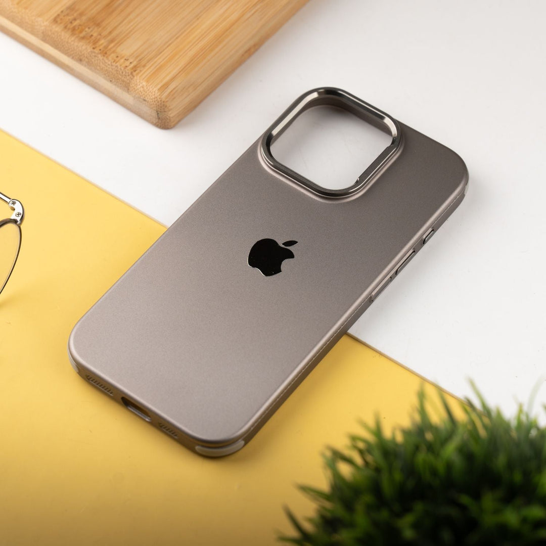 iPhone 16 Pro Luxury Frosted Case, Full Cover Protection