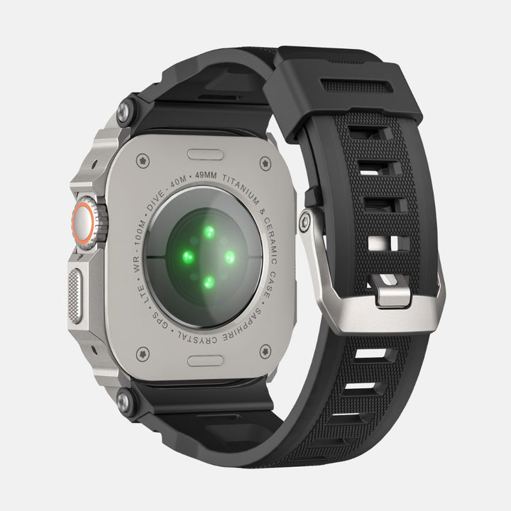 Premium Rugged Metal Case & Band for Apple Watch Ultra 1/2/3-49MM