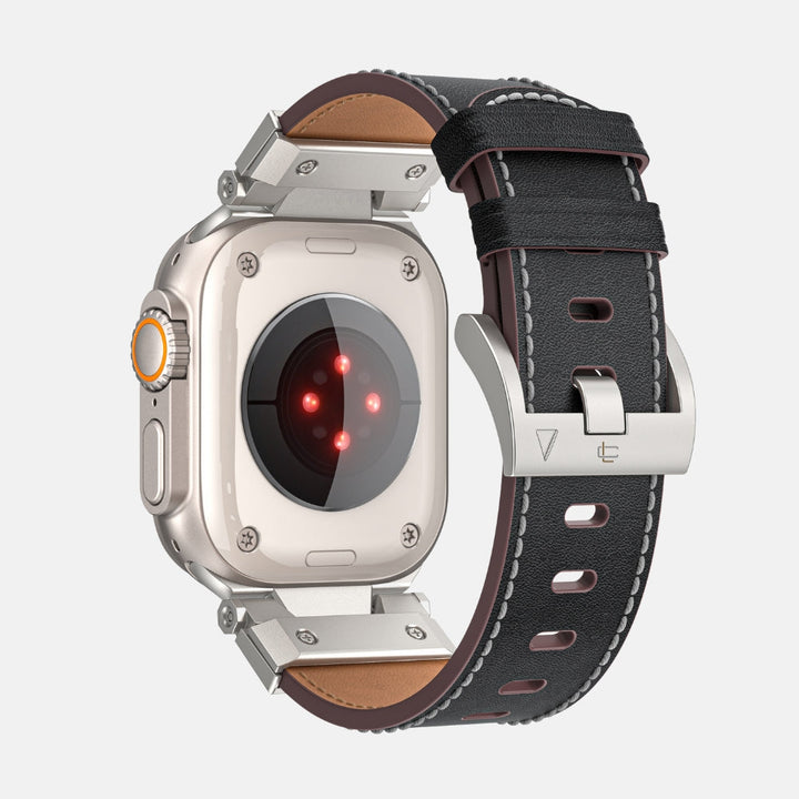 Luxury Leather Bands For Apple Watch 42/44/45/46/49MM