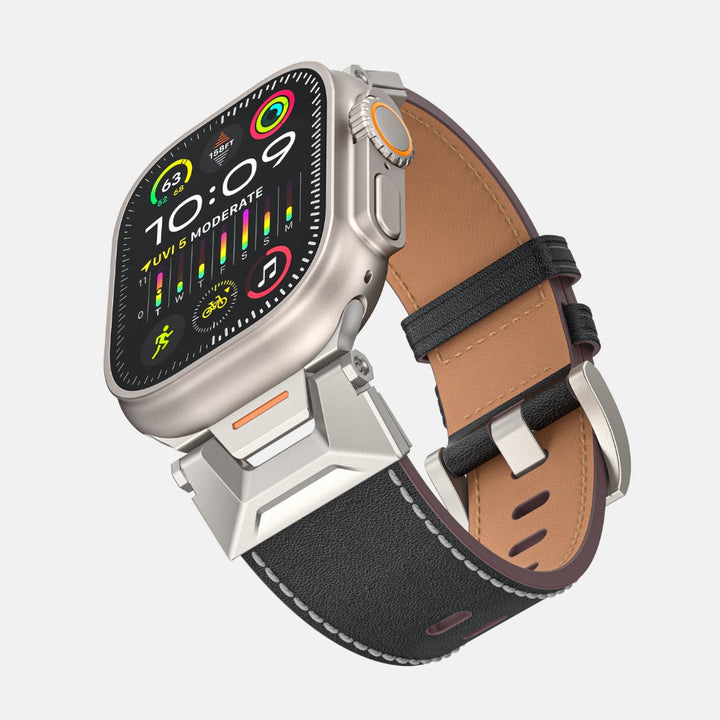 Luxury Leather Bands For Apple Watch 42/44/45/46/49MM