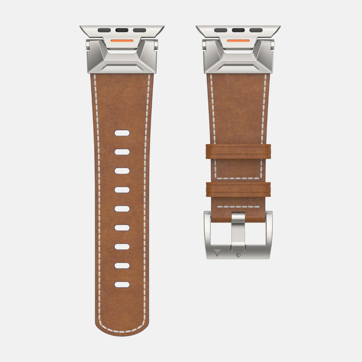 Luxury Leather Bands For Apple Watch 42/44/45/46/49MM