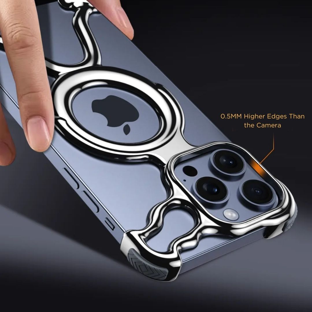 iPhone 15 Promax Back Cover / Luxury Hollow Heat Dissipation Case - Aprozone