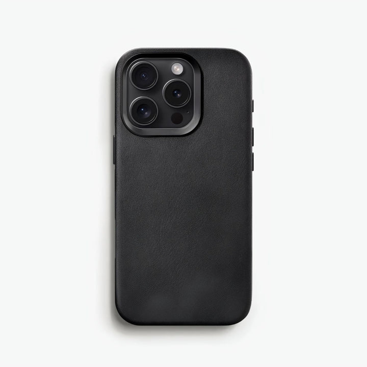 iPhone 16 ProMax Back Cover / Vegan Leather Case