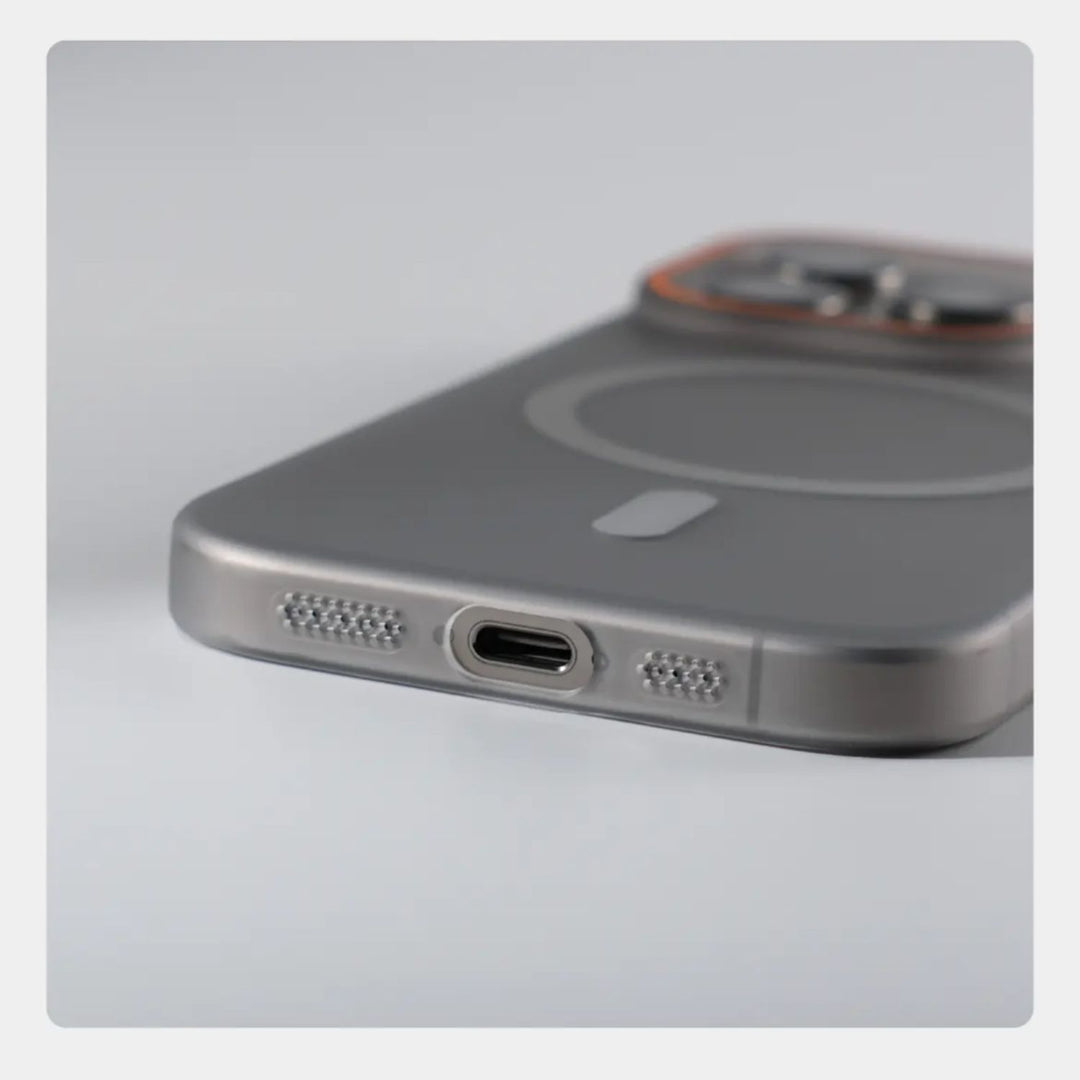 iPhone 16 Pro Back Cover / Thinnest Frosted Luxury Magsafe Case