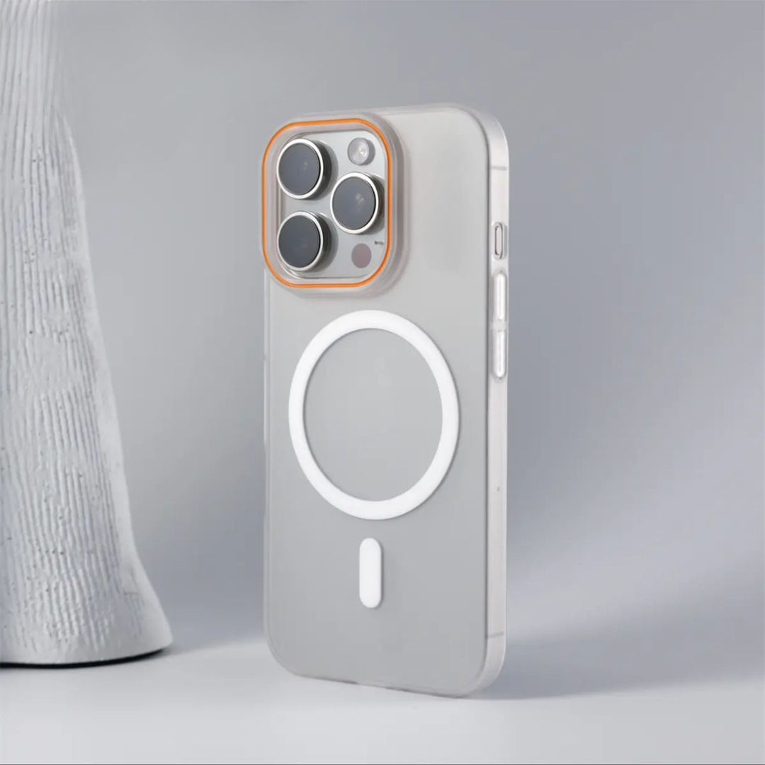 iPhone 16 Pro Back Cover / Thinnest Frosted Luxury Magsafe Case