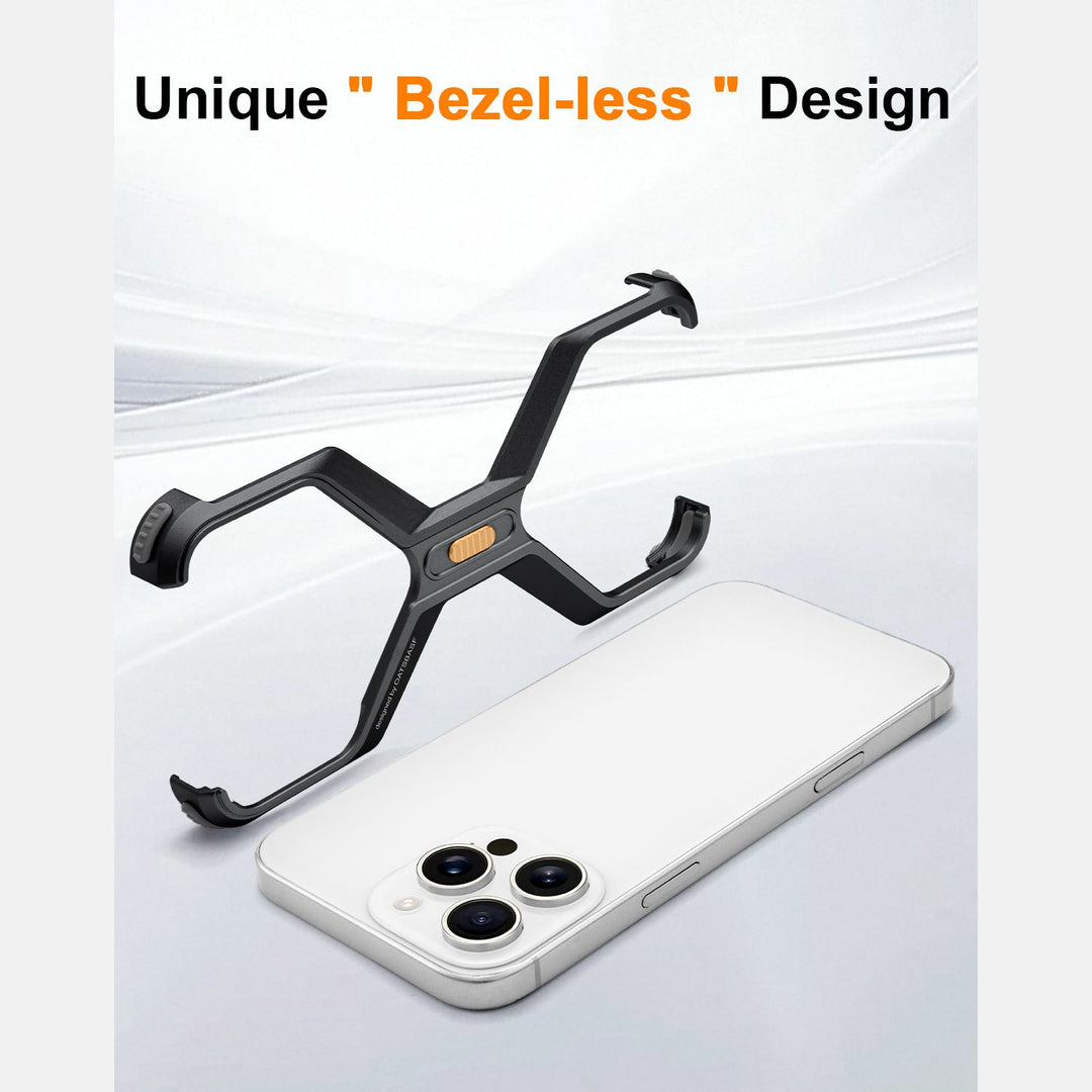 iPhone 16 Pro Back Cover / Titanium X Shape Bumper Case