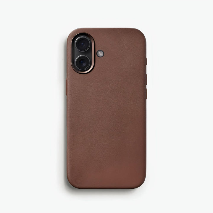 iPhone 16 Back Cover / Vegan Leather Case