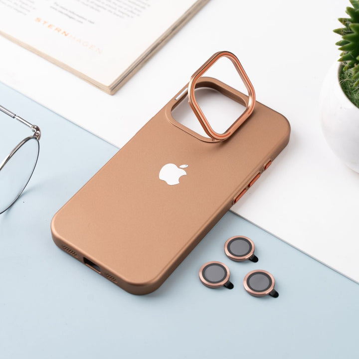 iPhone 16 Pro Luxury Frosted Case With Camera Protection