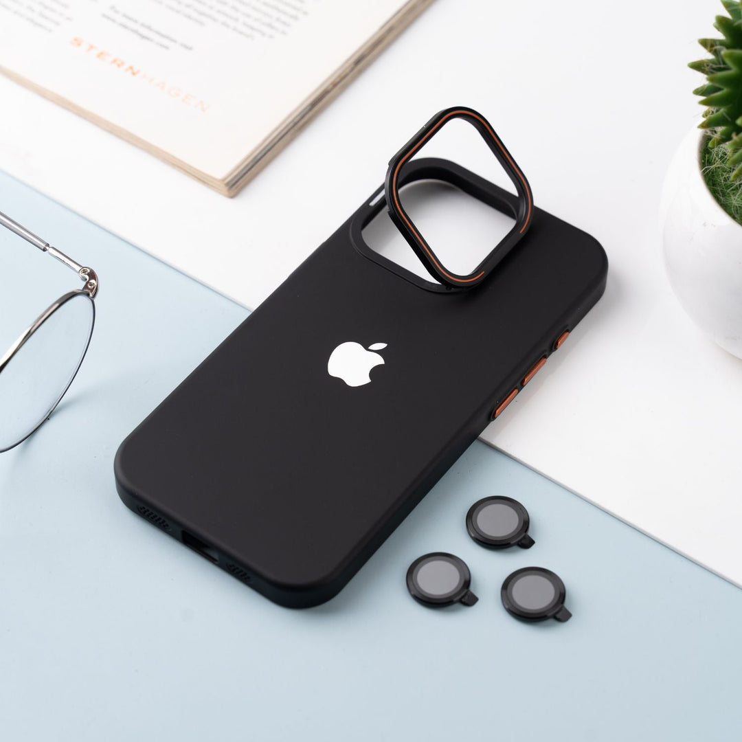 iPhone 16 Pro Luxury Frosted Case With Camera Protection