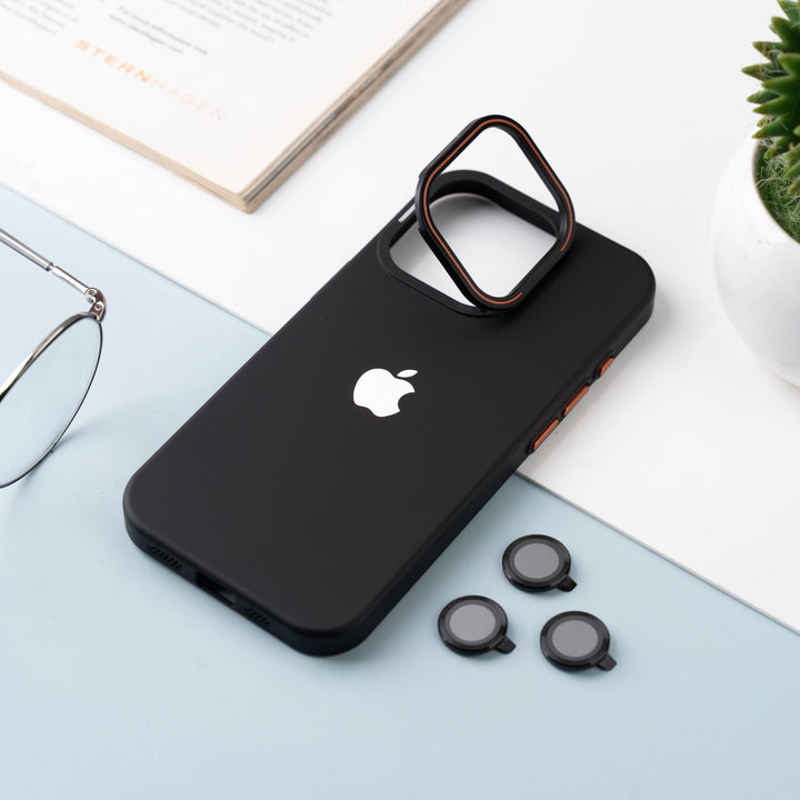 iPhone 16 Pro Luxury Frosted Case With Camera Protection