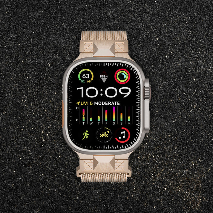 Luxury Titanium Loop Bands For Apple Watch 42/44/45/46/49MM