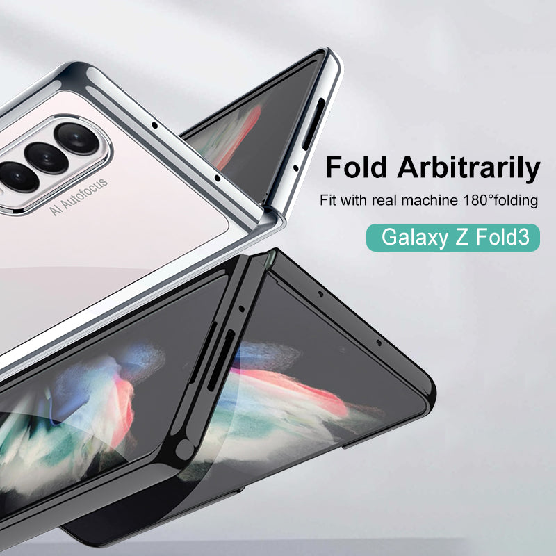 Samsung Galaxy Z Fold 3 Back Cover / Electroplated Cases - Aprozone