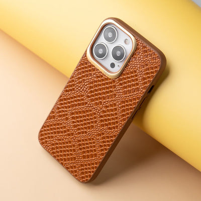 iPhone 13 Pro Complex Series Genuine Leather Case