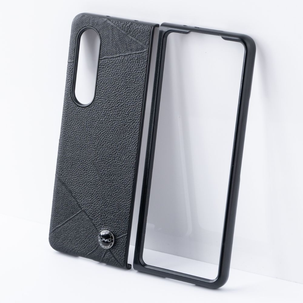 Samsung Galaxy Z Fold 3 Back Cover / Earl Series Leather Case - Aprozone