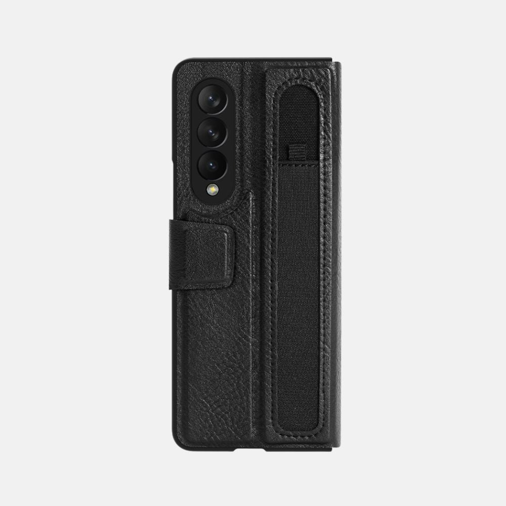 Samsung Galaxy Z Fold 3 Back Cover / Genuine Leather Case Case Nillkin - Aprozone