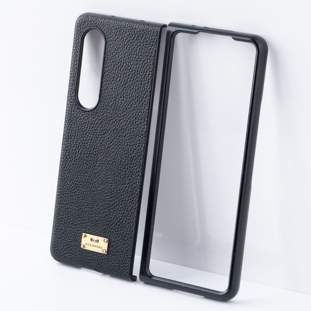 Samsung Galaxy Z Fold 3 Back Cover / Glory Series Leather Case - Aprozone