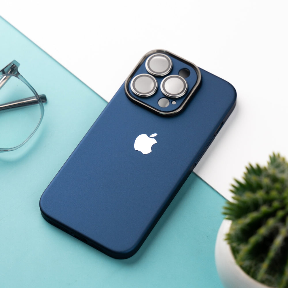 iPhone 13 Pro Back Cover Luxury Frosted Case with Camera