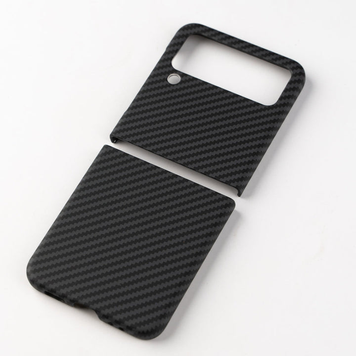 Samsung Galaxy Z Flip-4 Back Cover / Carbon Fiber Texture - Aprozone