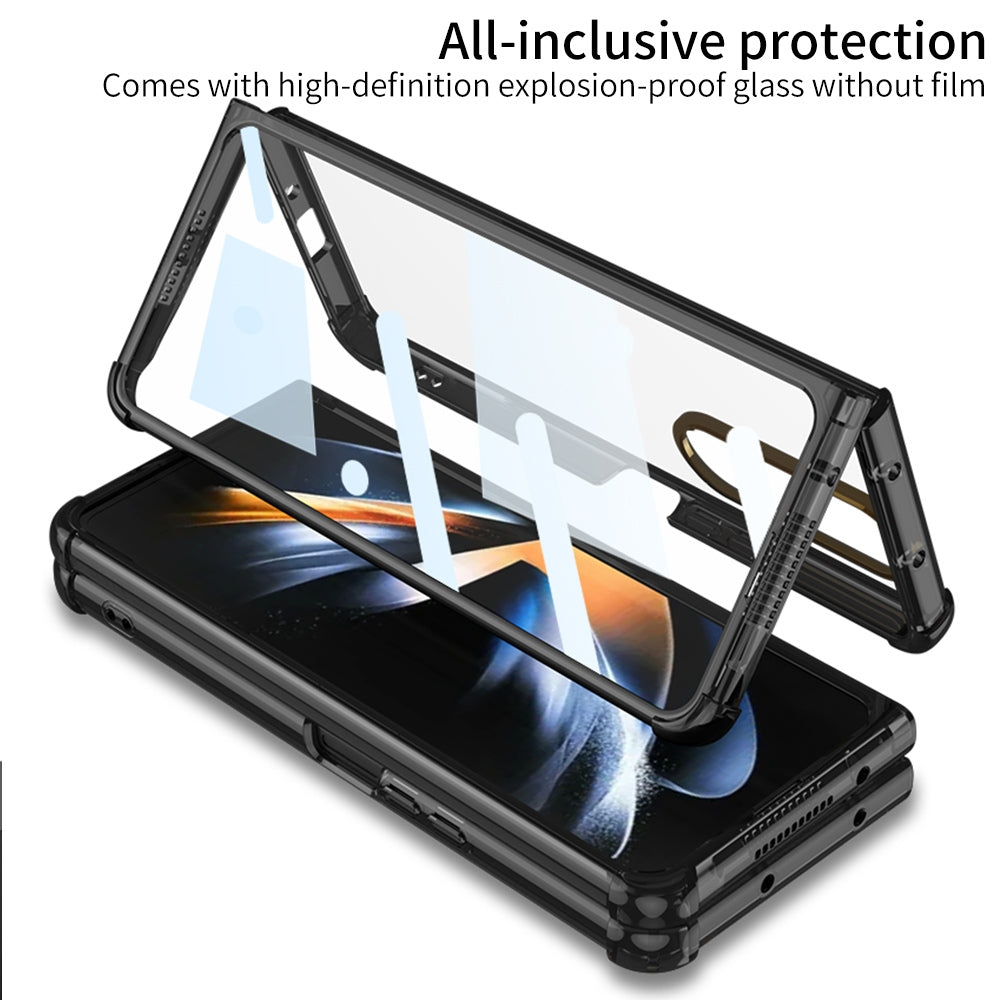Samsung Galaxy Z Fold 4 Electroplated Shockproof Cases