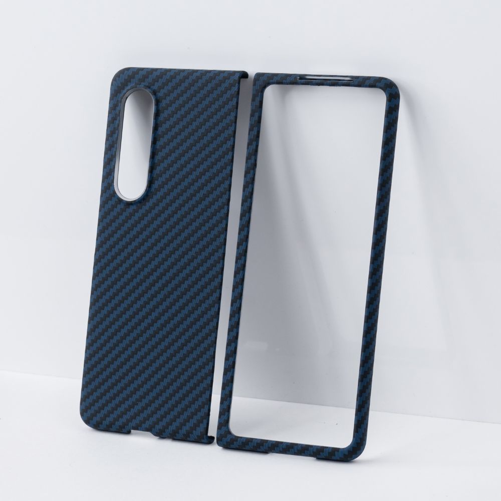 Samsung Galaxy Z Fold-3 Back Cover / Carbon Fiber Texture  Premium Case - Aprozone