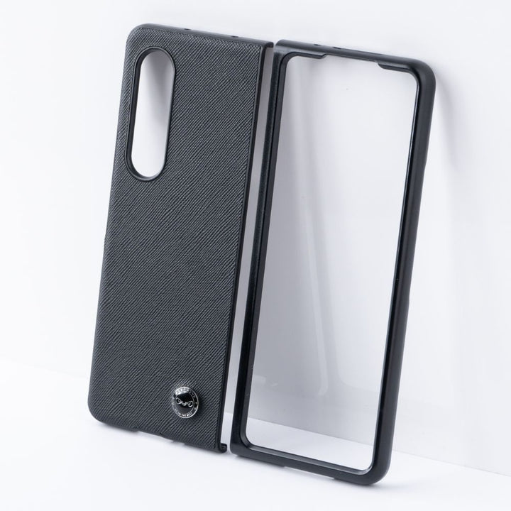 Samsung Galaxy Z Fold 3 Back Cover / Earl Series Leather Case - Aprozone