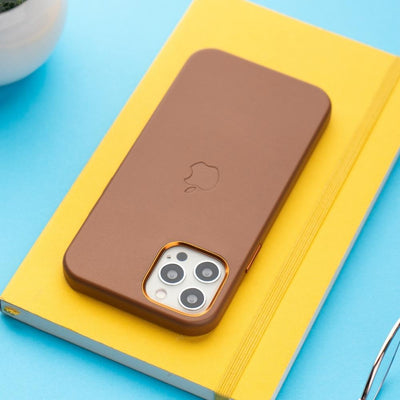 Genuine Leather Case Supported With Mag-Safe For iPhone 12 Series
