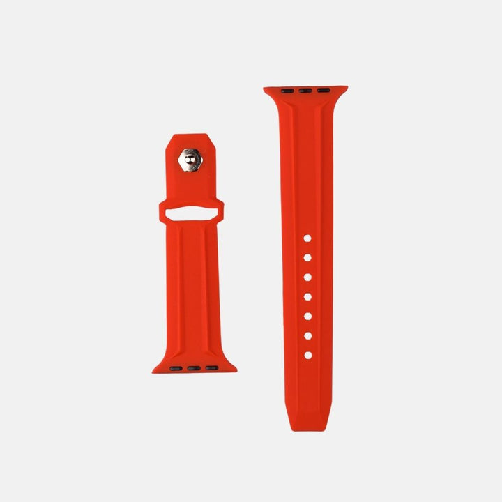 Luxury Silicone Straps For iWatch 49/45/44/42/41/40MM - Aprozone