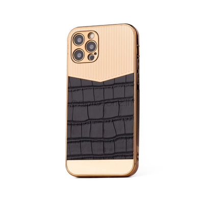 Golden Edition Electroplated Luxury Cases For iPhone 12 Series (With Camera Protection)