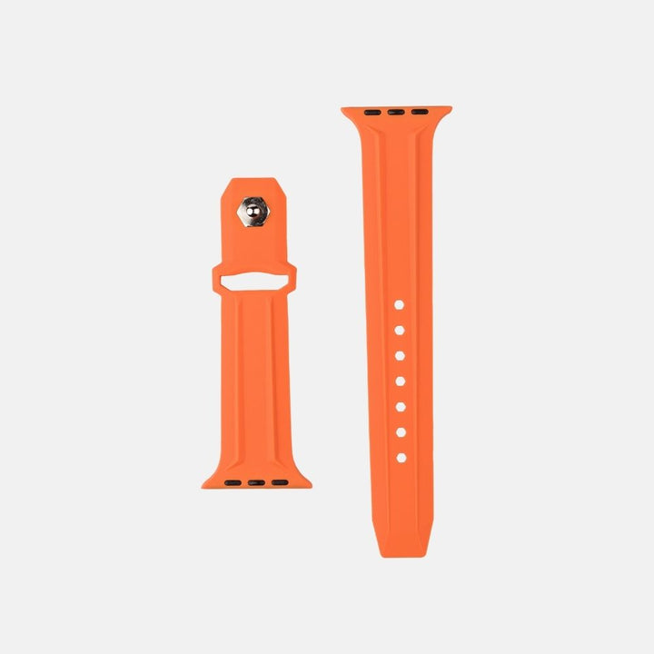 Luxury Silicone Straps For iWatch 49/45/44/42/41/40MM - Aprozone