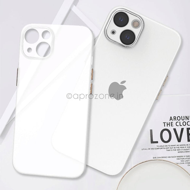 iPhone 13 Back Cover / Super Slim Soft Silicone Case