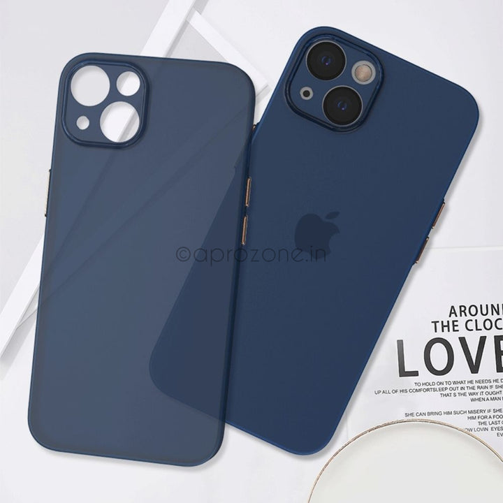 iPhone 13 Back Cover / Super Slim Soft Silicone Case