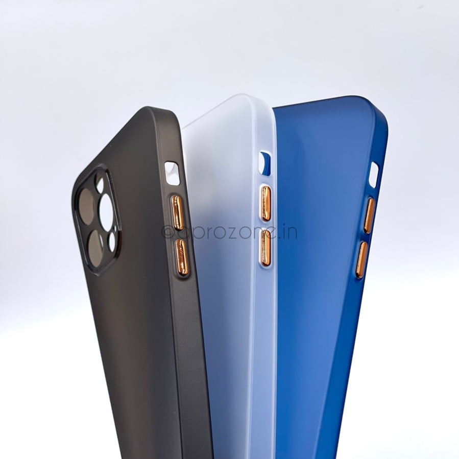 Super Slim Soft Silicone Case For iPhone 12 Series